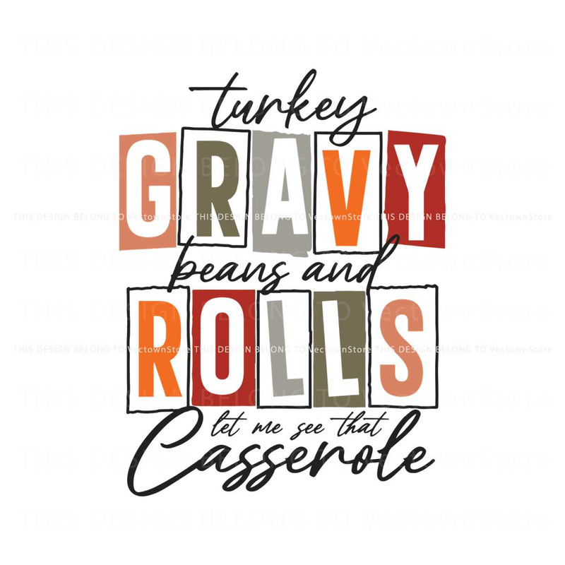 Thanksgiving Turkey Gravy Beans And Rolls SVG Cricut Files.jpg