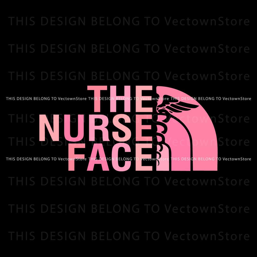 The Nurse Face Pink Version SVG Graphic Design File.jpg