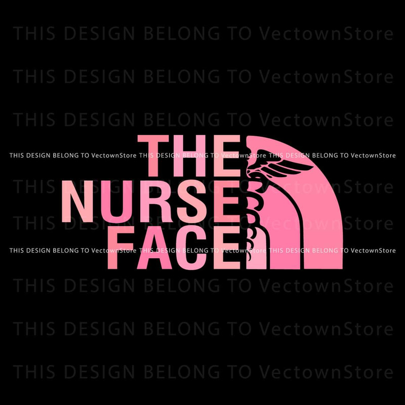 The Nurse Face Pink Version SVG Graphic Design File.jpg
