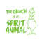 The Grinch is my Spirit Animal SVG Graphic Design File.jpg