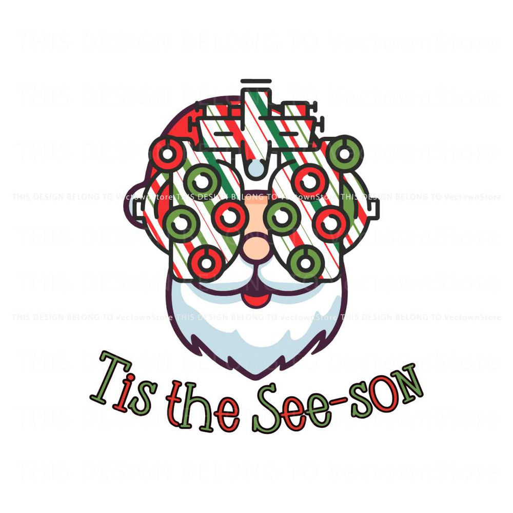Tis The Seeson Christmas Eye Care SVG For Cricut Files.jpg