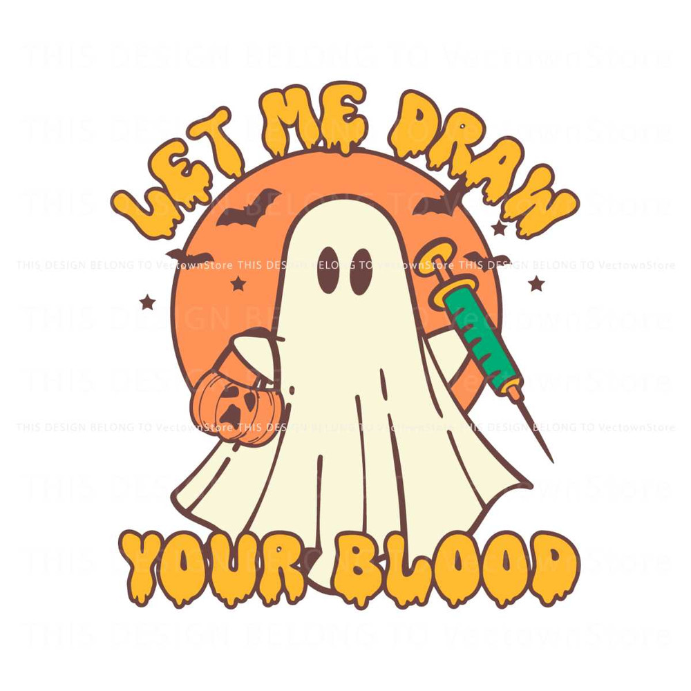 Vampire Ghost Let Me Draw Your Blood SVG Graphic File.jpg