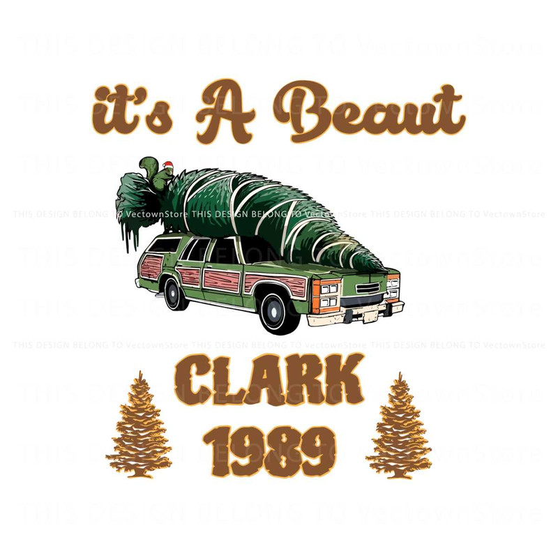 Vintage Its A Beaut Clark 1989 SVG Graphic Design File.jpg