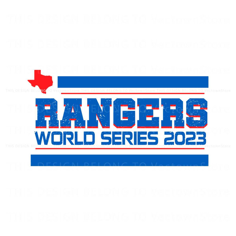 Vintage Texas Rangers Baseball World Series 2023 SVG File.jpg