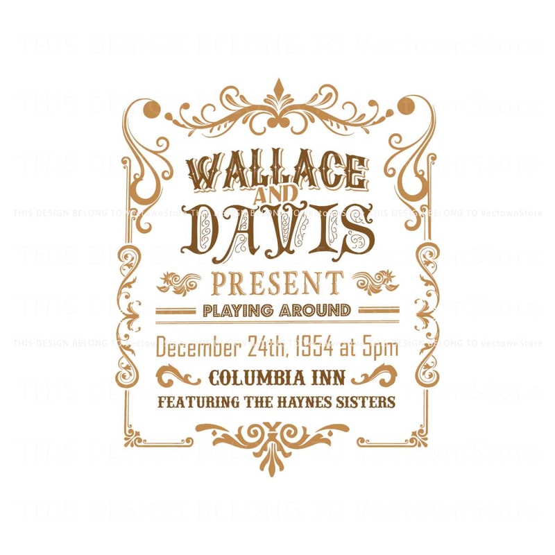 Wallace and Davis Present Playing Around SVG Digital File.jpg