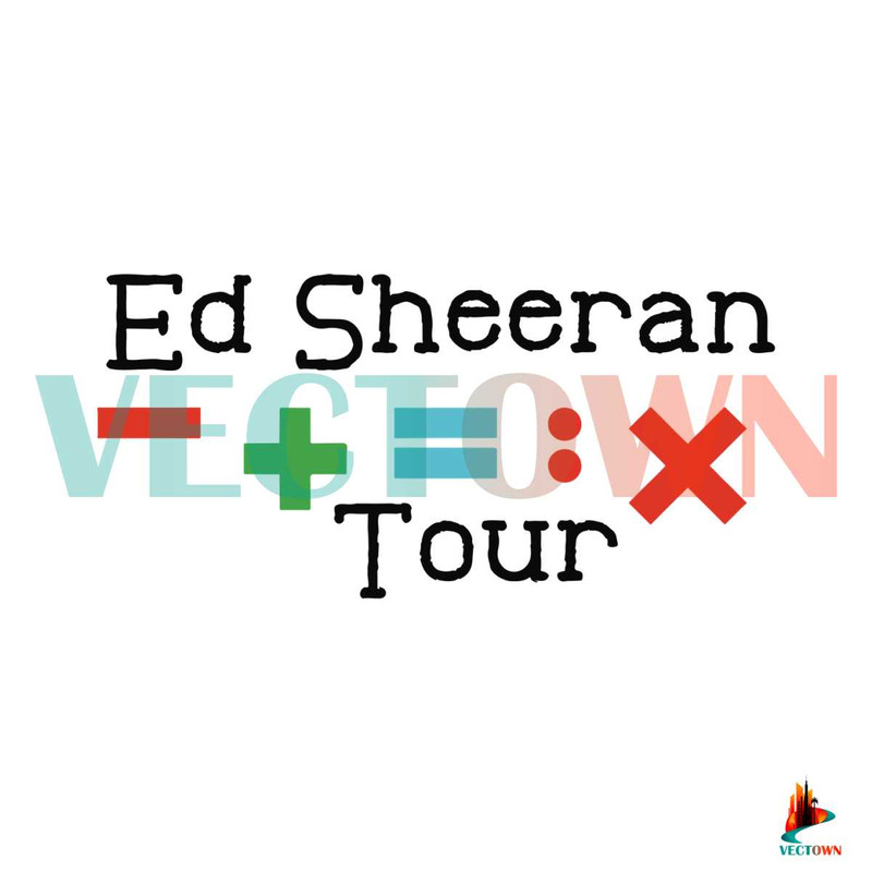 2023 Ed Sheeran Mathematics America Tour SVG Digital File.jpg