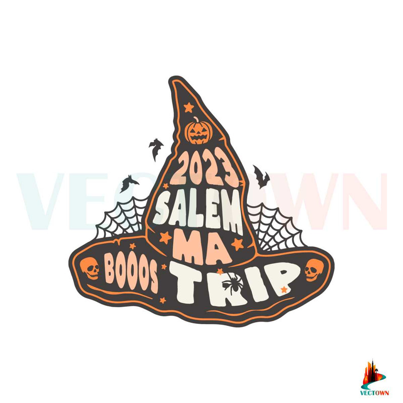 2023 Salem Witch Cute Salem Massachusetts SVG Digital File.jpg