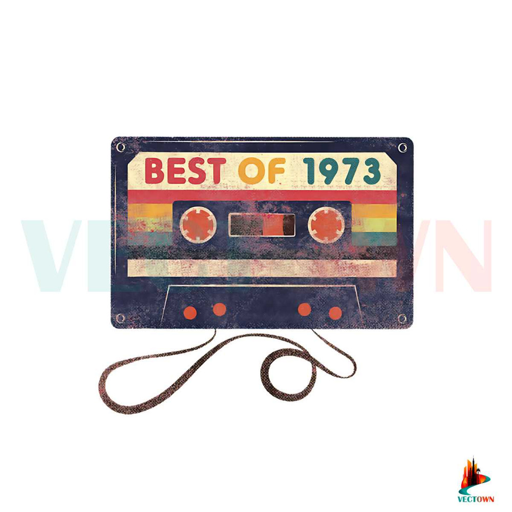 50th Birthday Vintage 1973 Limited Edition Best Of 1973 SVG File.jpg