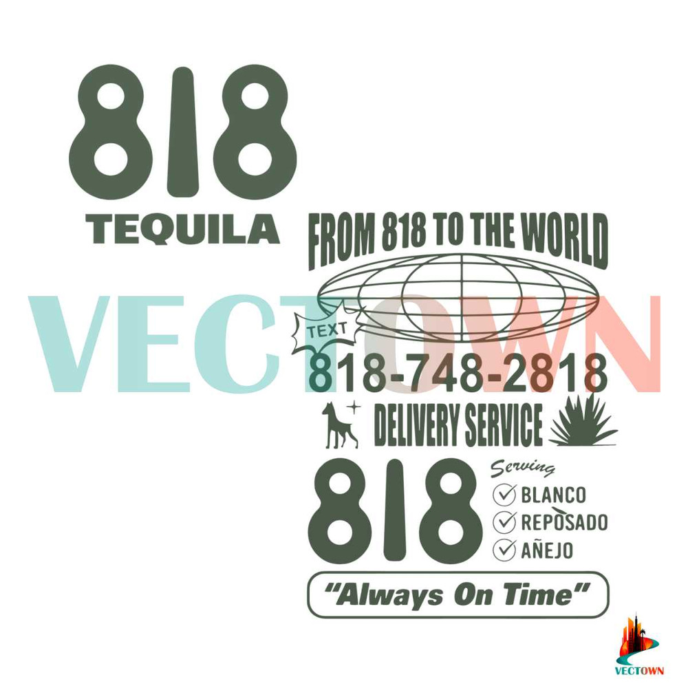 818 Tequila From 8181 To The World SVG Mexican Fiesta SVG.jpg