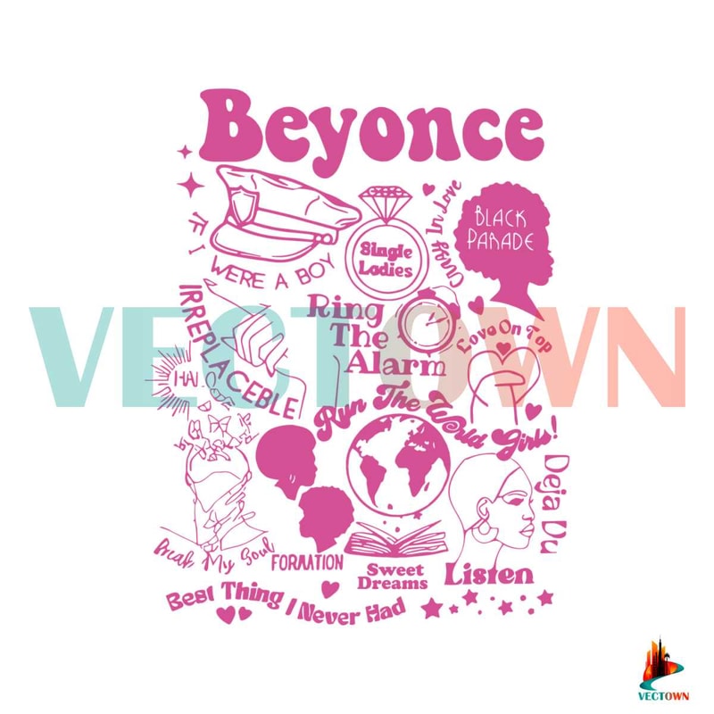 Beyonce Renaissance World Tour 2023 SVG Music Tour SVG File.jpg