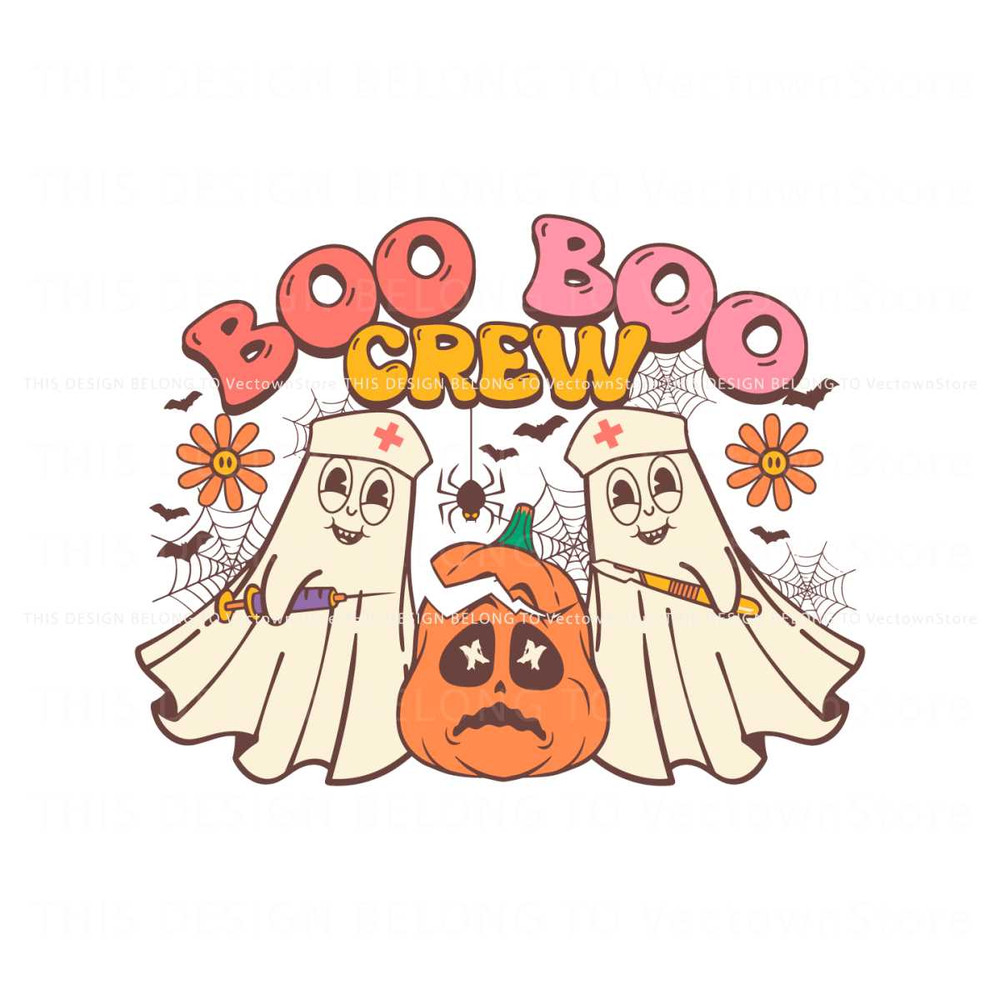 Boo Boo Crew Horror Nurse Pumpkin SVG File For Cricut.jpg