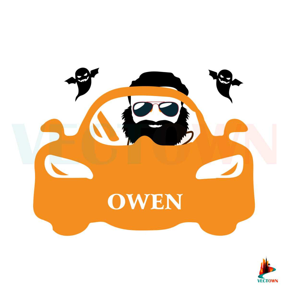 Boo Owen Sport Car SVG Best Graphic Designs Cutting Files.jpg