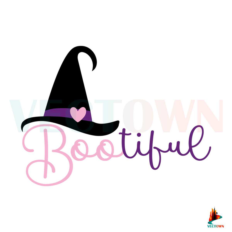 Bootiful Witch Halloween SVG Best Graphic Cutting Files.jpg