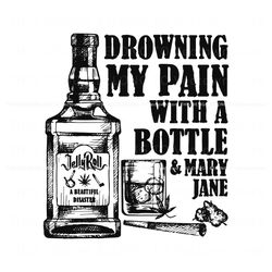 bottle and mary jane jelly roll svg country music svg file best graphic designs file