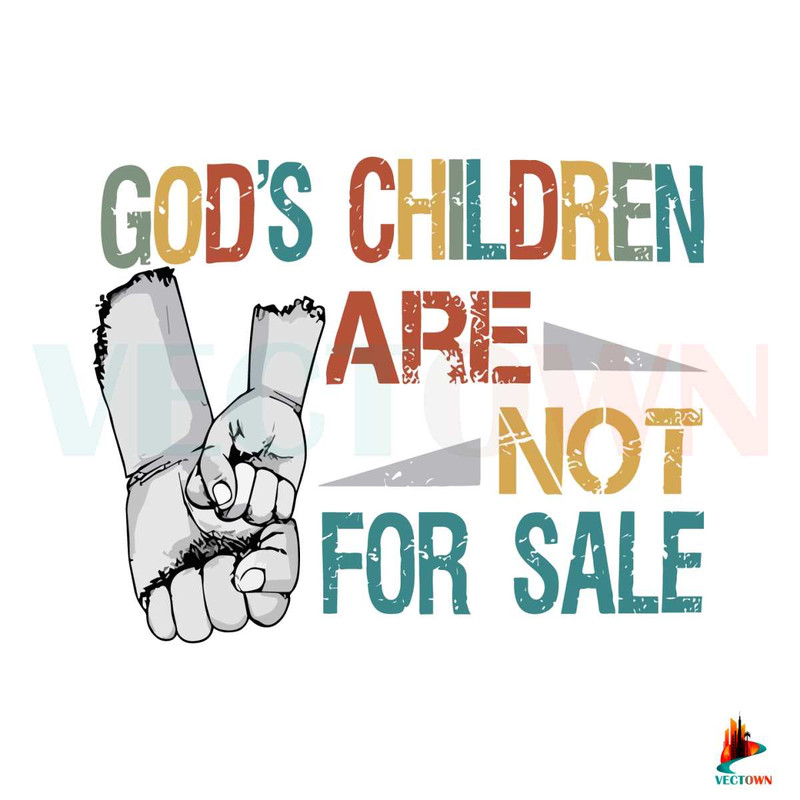 Children Are Not For Sale SVG Protect Our Children SVG File.jpg