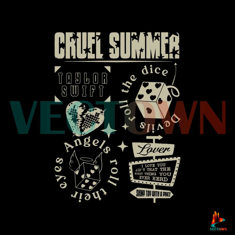 Cruel Summer Eras Tour Devils Roll The Dice Svg Cutting File.jpg