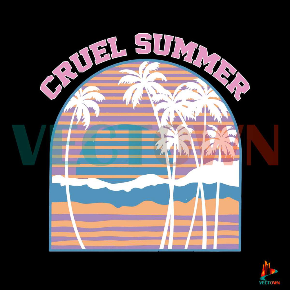 Cruel Summer Taylor Lover Eras concert SVG Graphic Design File.jpg