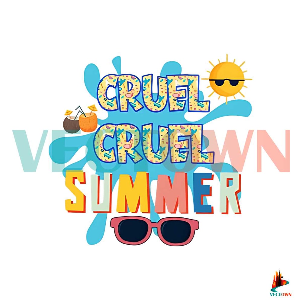 Cruel Summer Taylor Swift PNG Sublimation Design.png