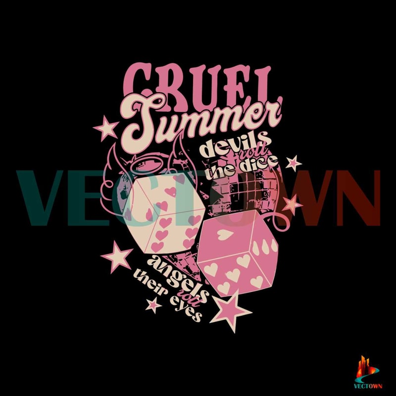 Cruel Summer Taylor Swiftie SVG Lover Album SVG Cutting File.jpg