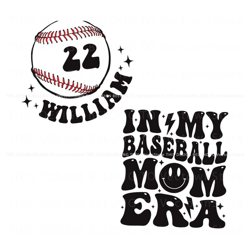 Custom In My Baseball Mom Era Cute Baseball Mama SVG File.jpg