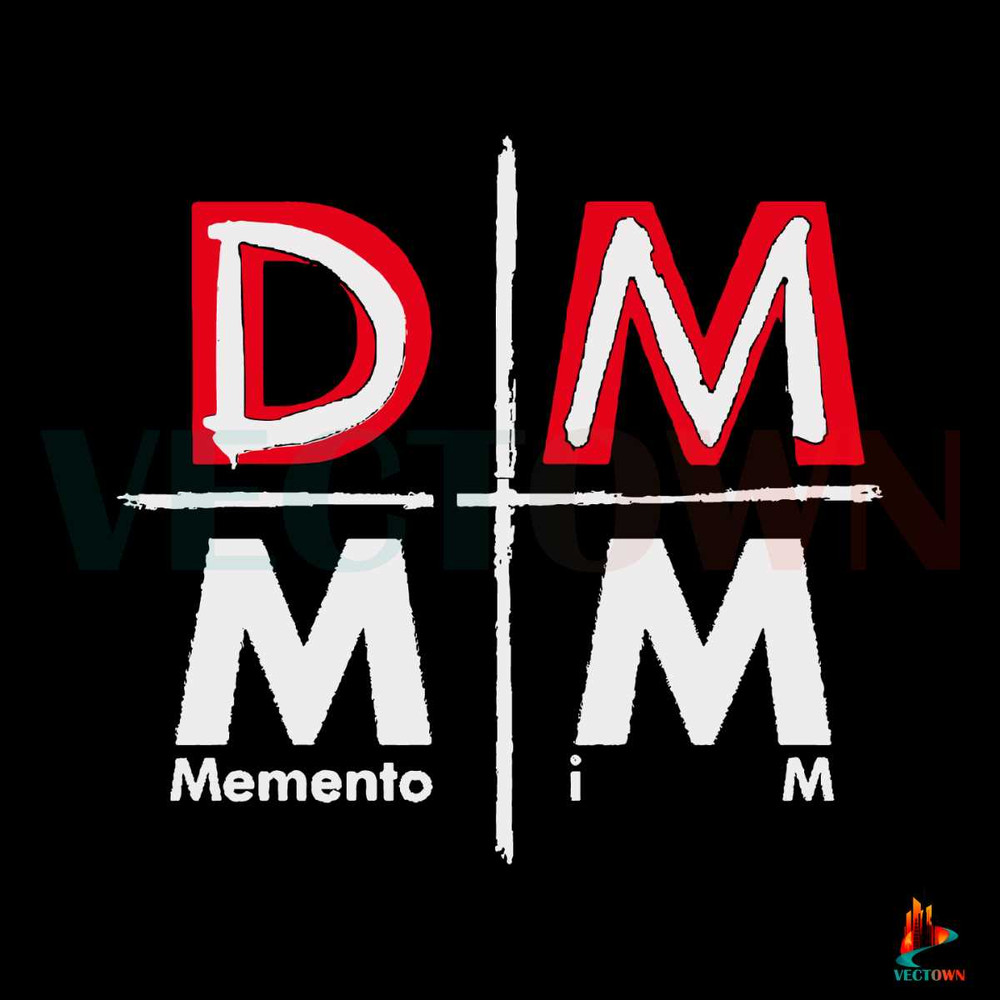 Depeche Mode Band SVG Memento Mori Tour 2023 SVG File.jpg