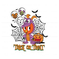 disney figment orange bird trick or treat svg digital file best graphic designs file