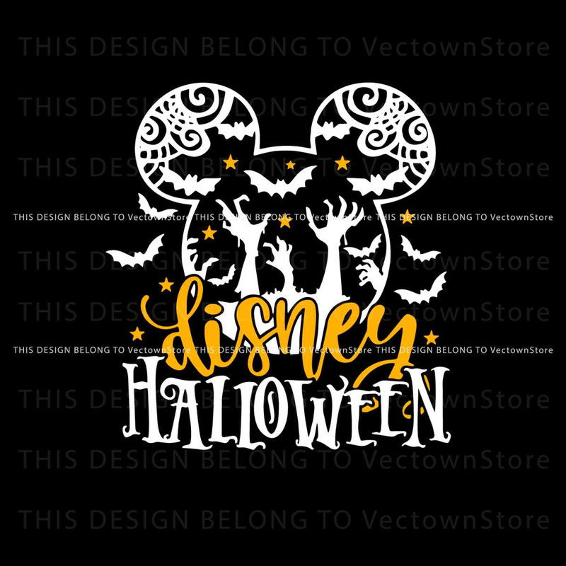 Disney Halloween Mickey Face Spooky Vibes SVG Cricut Files.jpg