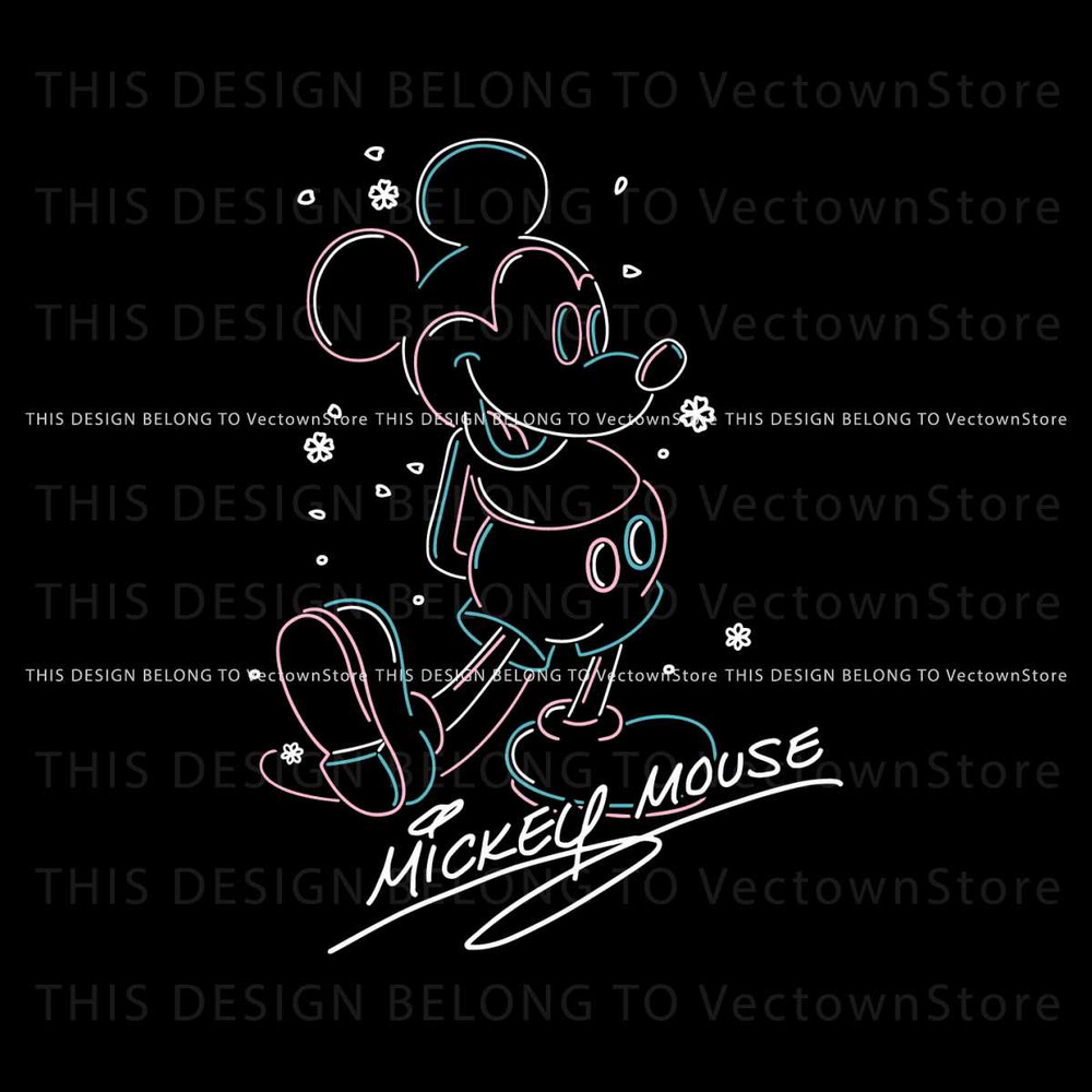 Disney Mickey Mouse Signature SVG Cutting Digital File.jpg