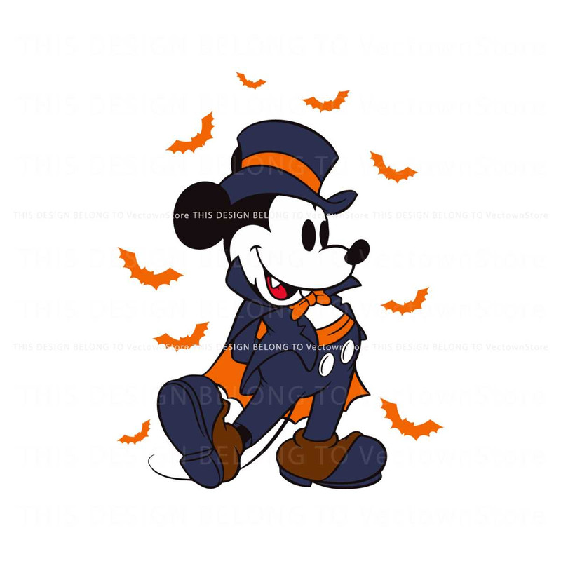 Disney Mickey Mouse The Vampire SVG Graphic Design File.jpg