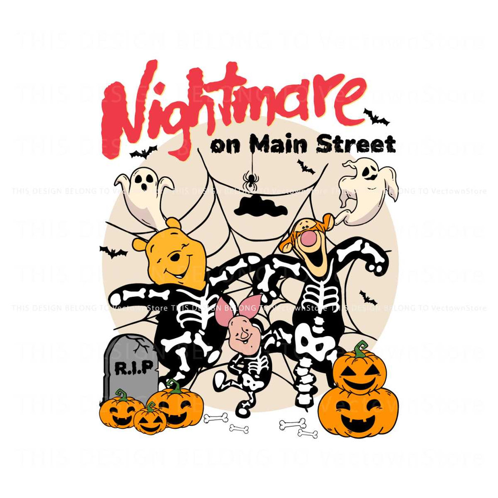 Disney Winnie the Pooh Nightmare On The Main Street SVG.jpg