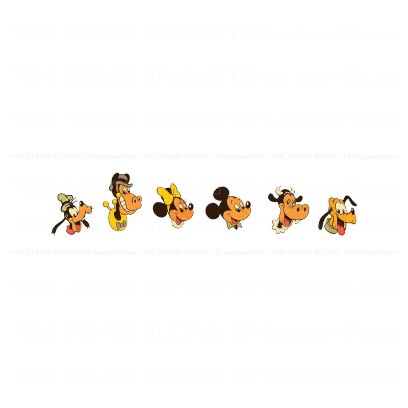 Disneyland Mickey And Friends SVG Digital Cricut File.jpg