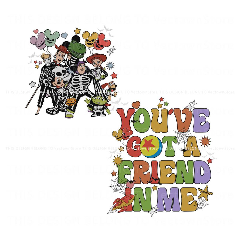 Disneyworld Halloween Toy Story Skeleton SVG File For Cricut.jpg