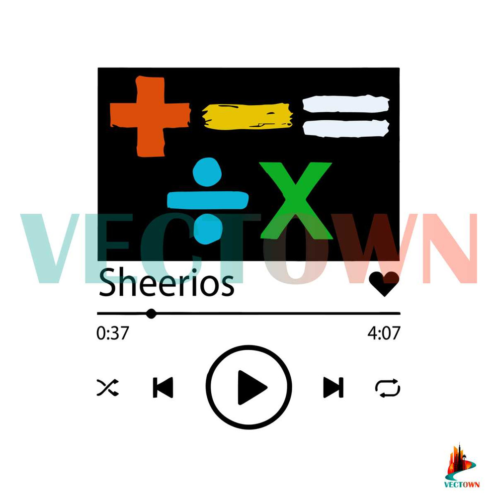 Ed Sheeran Concert Mathematics Music Tour 203 Svg Cutting File.jpg