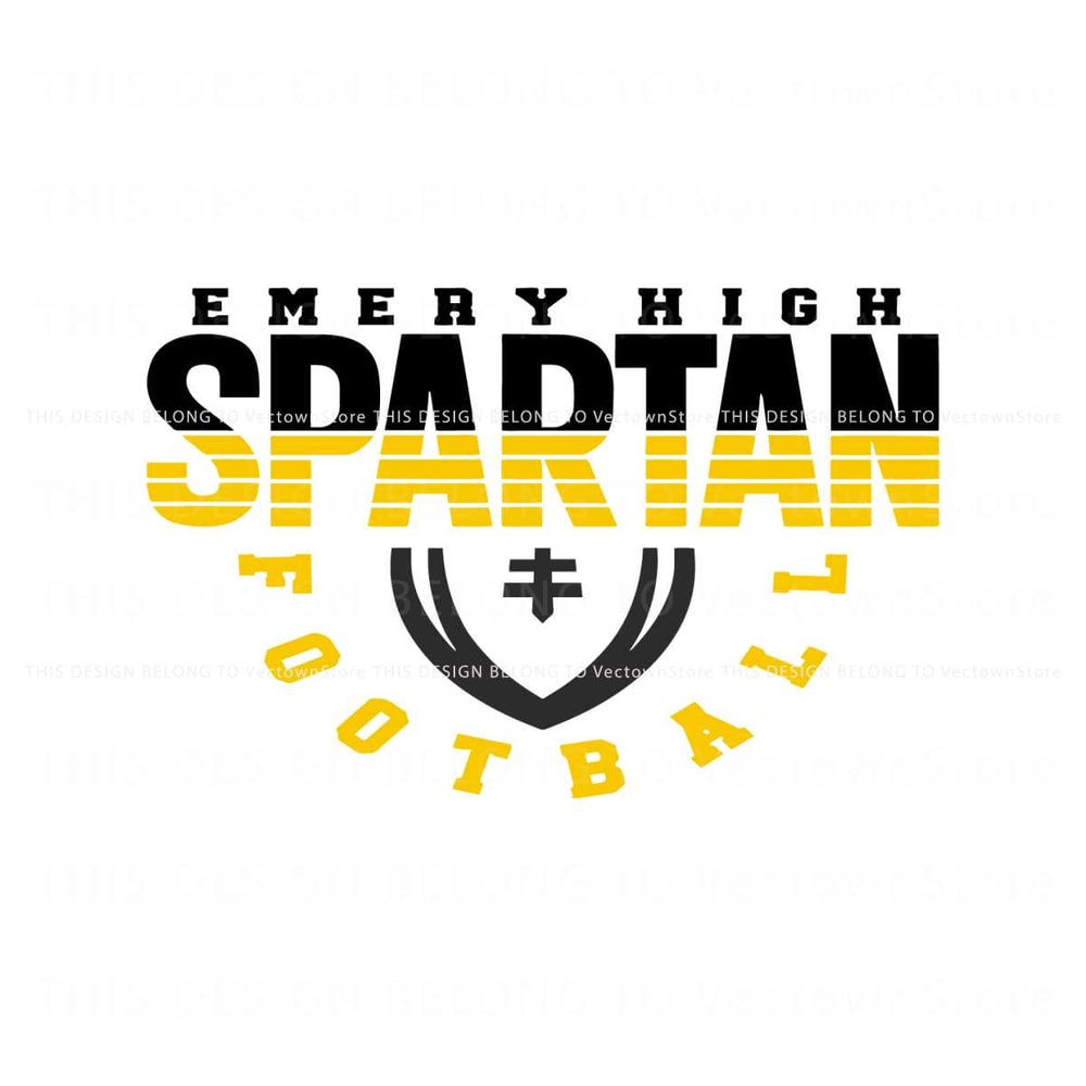 Ehs Football 2023 SVG Emery High Spartan SVG Cricut File.jpg