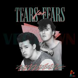 faded style 80s tears for fears png sublimation download best graphic designs file