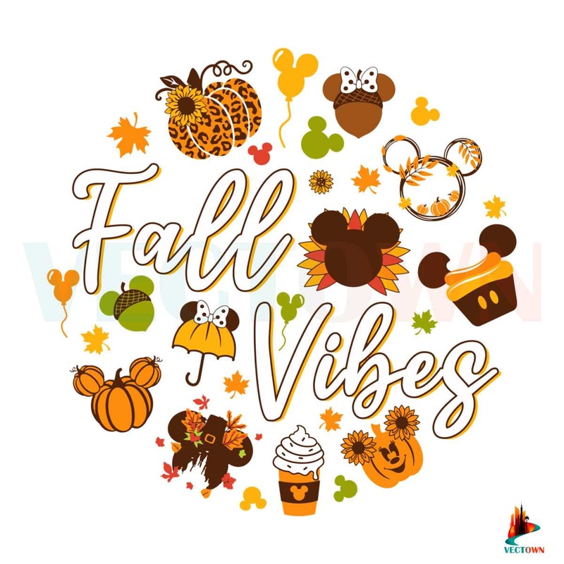 Fall Vibes Halloween Thanksgiving SVG Digital File.jpg