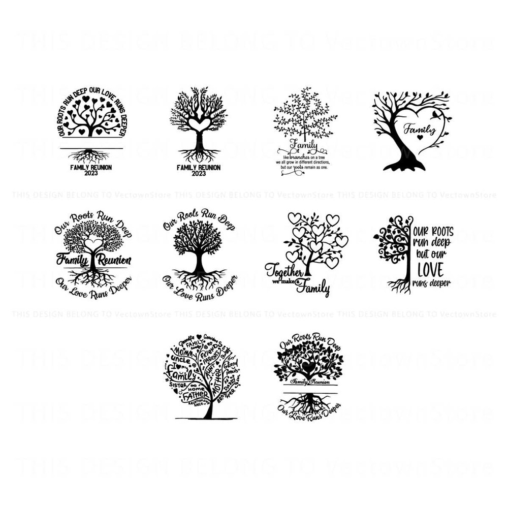 Family Reunion 2023 Our Love Runs Deeper SVG Bundle.jpg