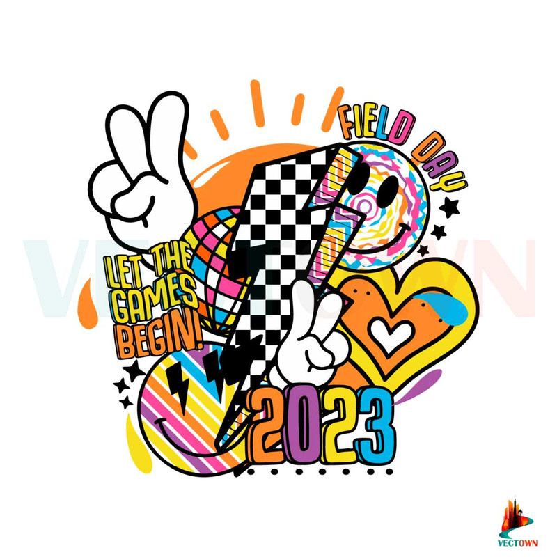 Field Day Fun Day SVG Let The Games Begin 2023 SVG File.jpg