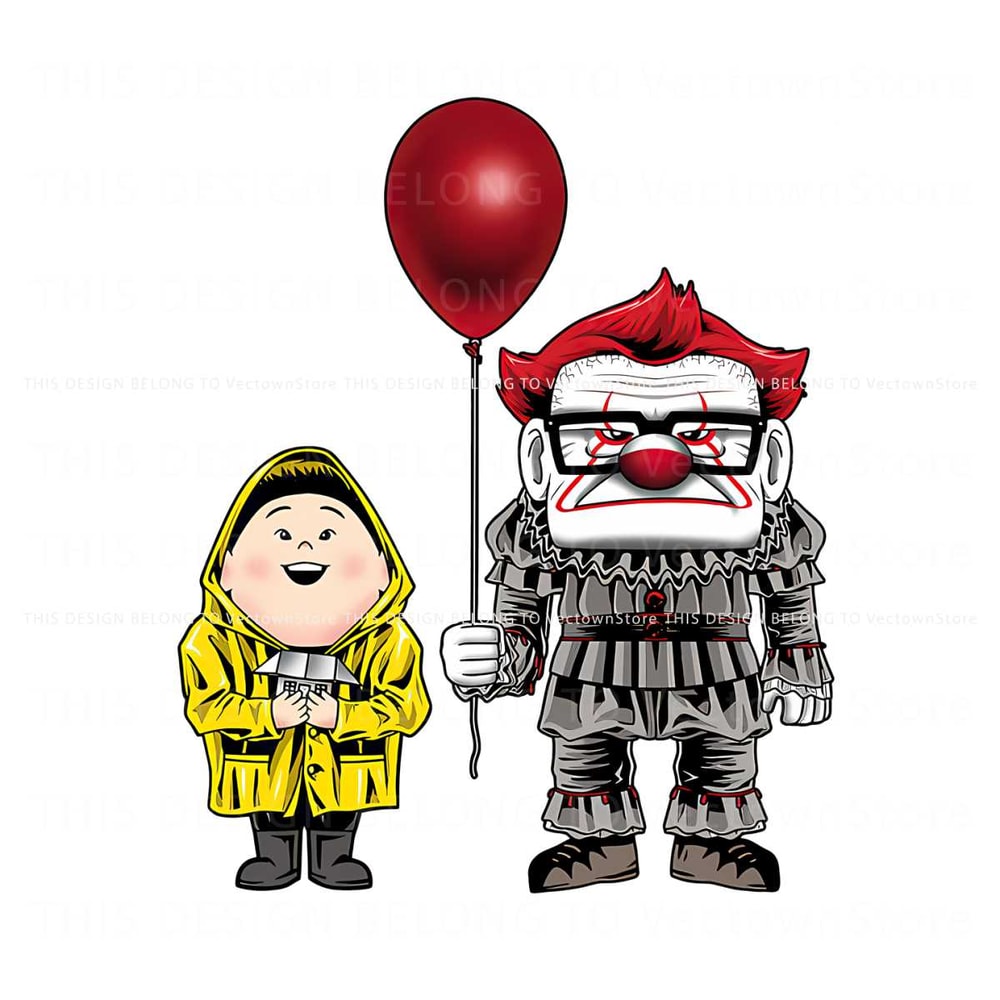 Fredricksen Disney Halloween Scary Character PNG Download.jpg