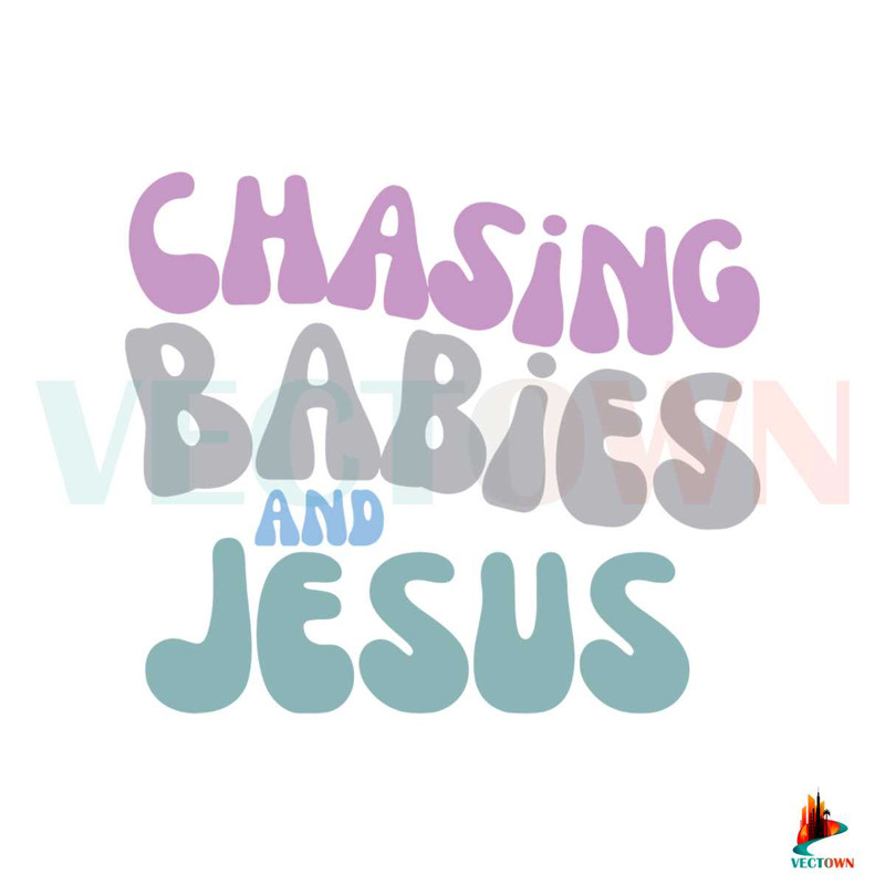 Free Chasing Babies and Jesus Bible Verse SVG File.jpg