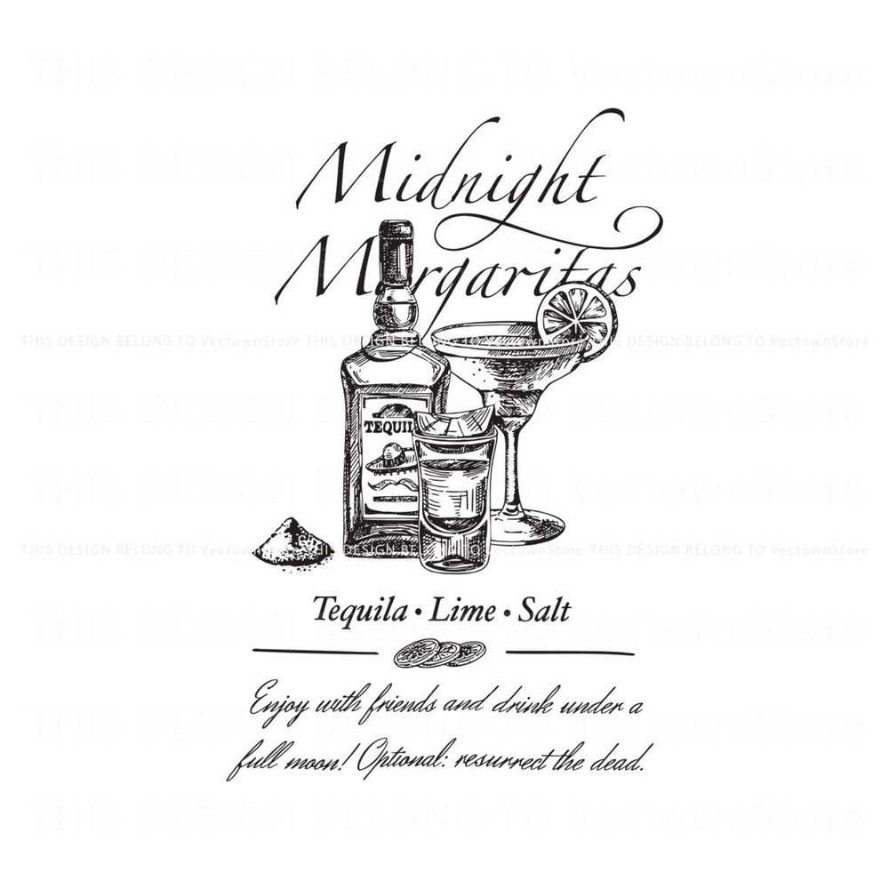 Free Halloween Party Midnight Margaritas SVG Digital Cricut File.jpg