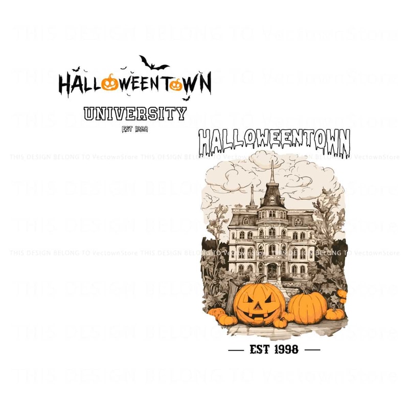Free HalloweenTown Est 1998 SVG Horror Pumpkin SVG.jpg