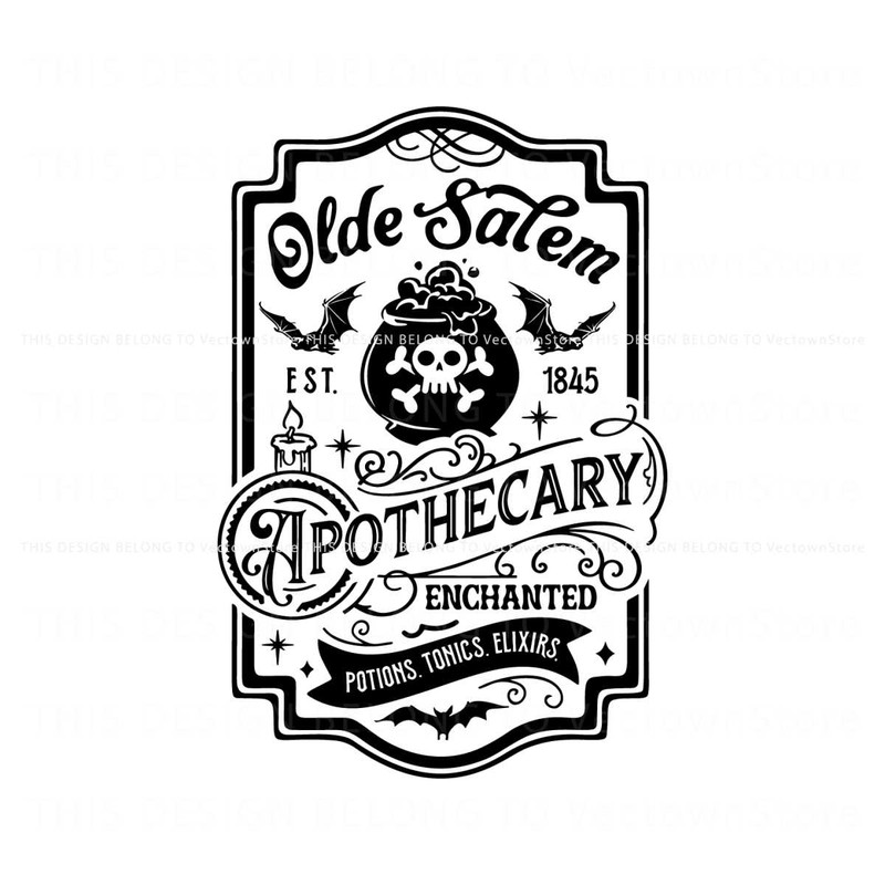 Free Olde Salem Apothecary Rustic Halloween SVG.jpg