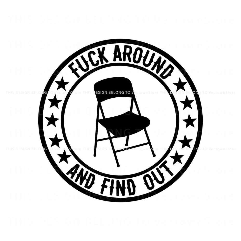 Fuck Around Find Out In A Small Town SVG File For Cricut.jpg