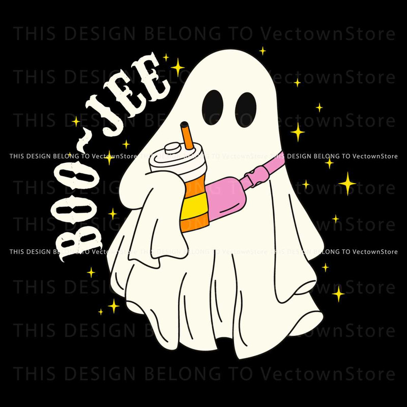 Funny Halloween Boo Jee Ghost SVG Cutting Digital File.jpg