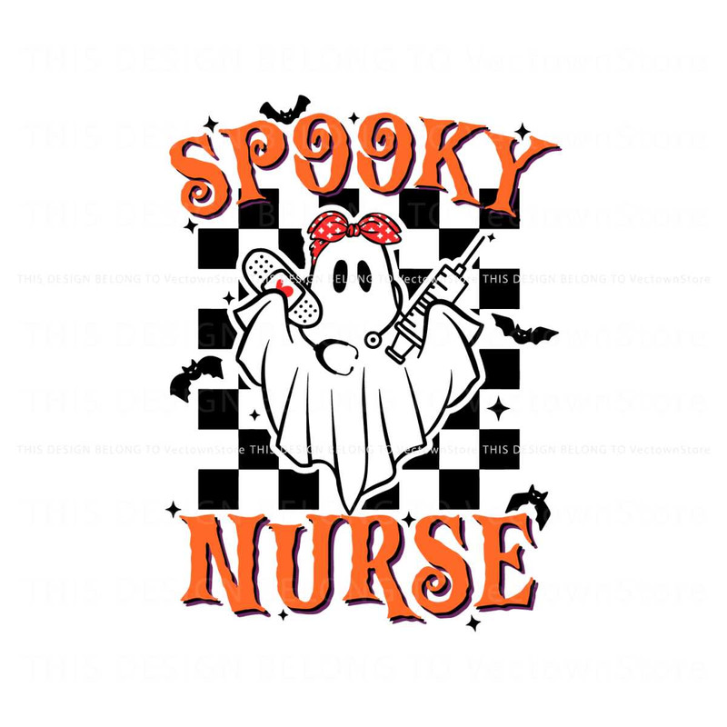 Funny Halloween Spooky Nurse SVG Cute Ghost Nurse SVG.jpg