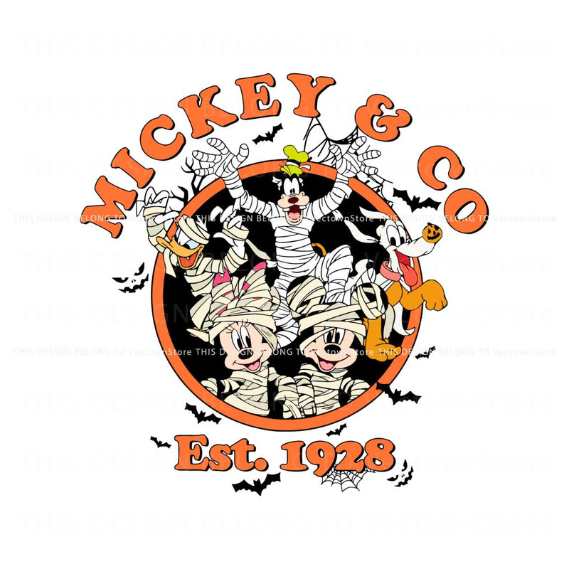 Funny Mickey And Co Est 1928 SVG Disney Halloween SVG File.jpg
