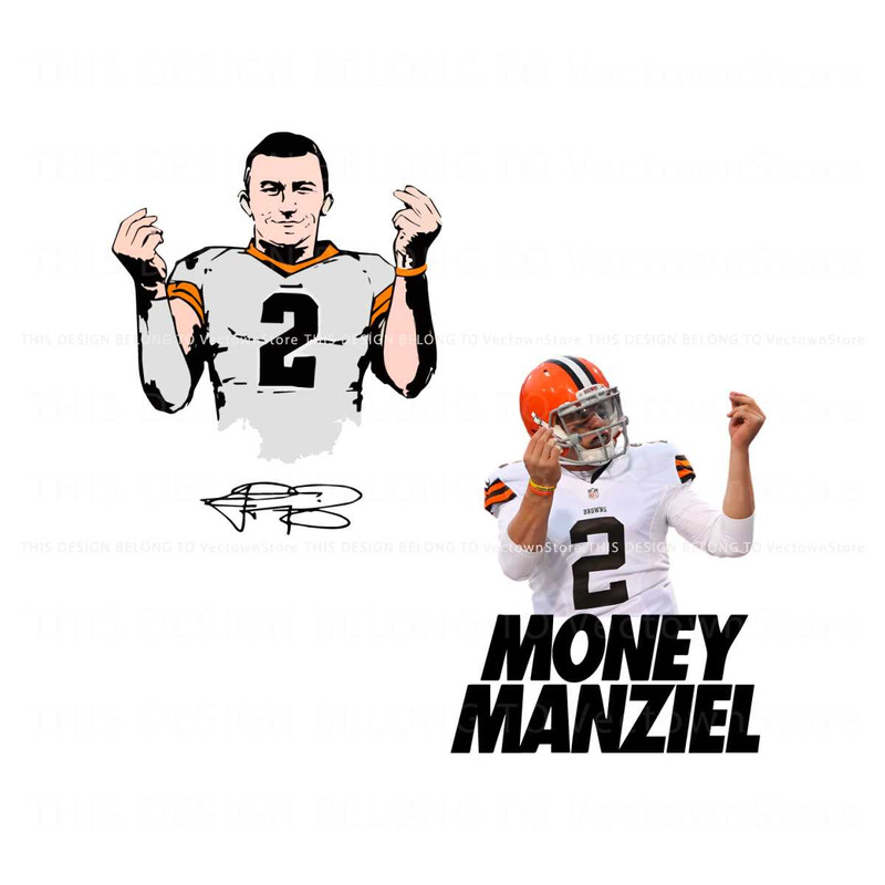 Funny Money Manziel Signature PNG Bundle Sublimation.jpg