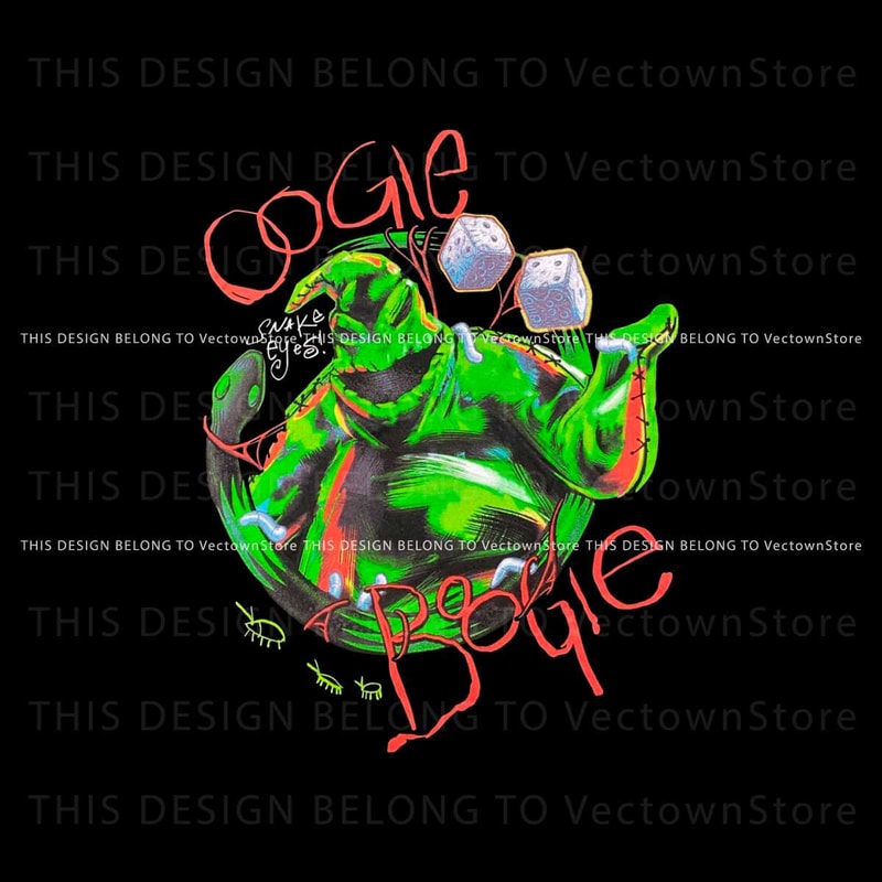 Funny Oogie Boogie Roll The Dice PNG Sublimation File.jpg