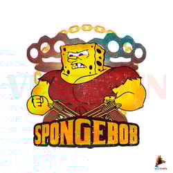 funny parody spongebob gangster png silhouette file best graphic designs file